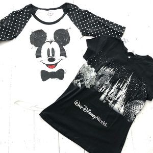 Two Brand New Walt Disney Mickey Mouse t-Shirts